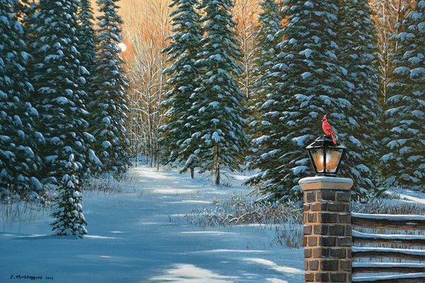 Places: On A Winter's Light by Jake Vandenbrink