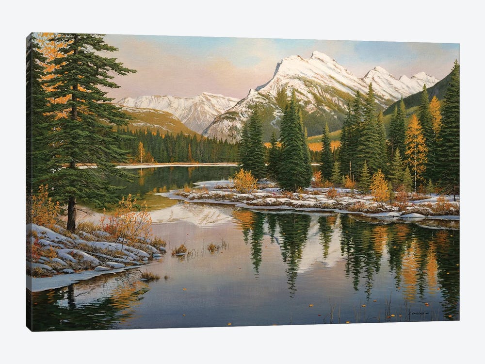 Snow Came Early by Jake Vandenbrink 1-piece Canvas Print