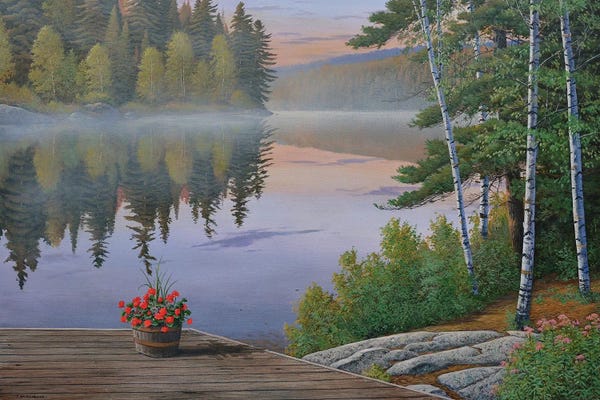 Reflective Moments: Life At The Lake by Jake Vandenbrink