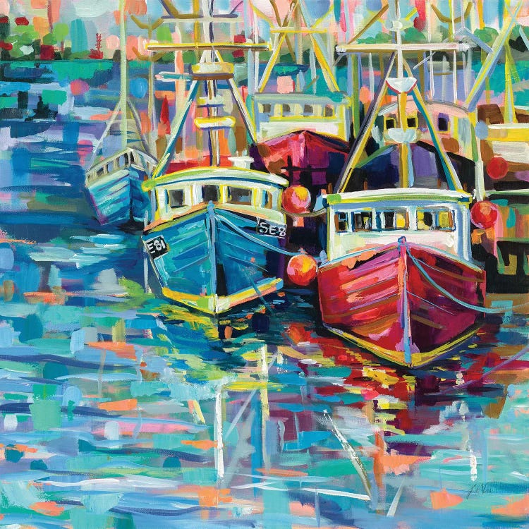 Stonington Docks by Jeanette Vertentes wall art