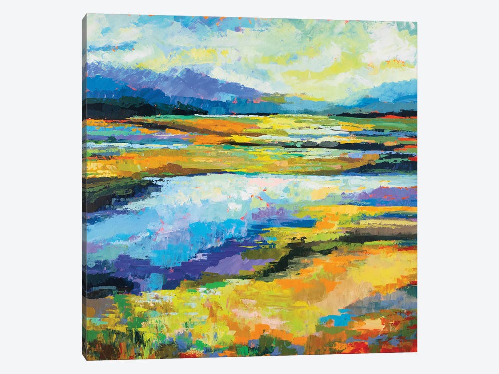 Fall Marsh by Jeanette Vertentes 1-piece Canvas Print