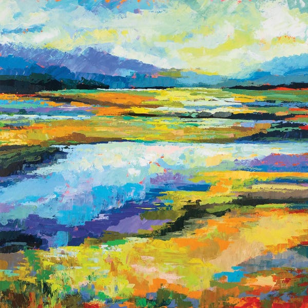 Marshes & Swamps: Fall Marsh by Jeanette Vertentes