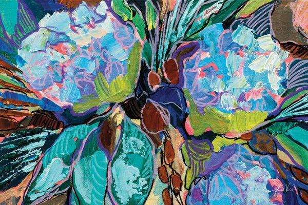 Jeanette Vertentes: Hydrangea Harmony by Jeanette Vertentes
