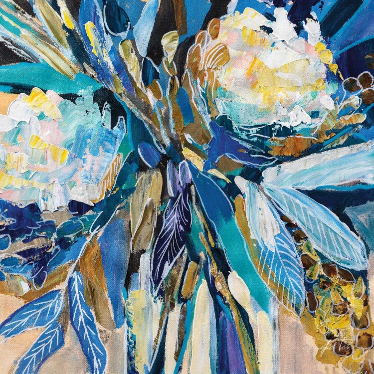 Periwinkle by Jeanette Vertentes wall art