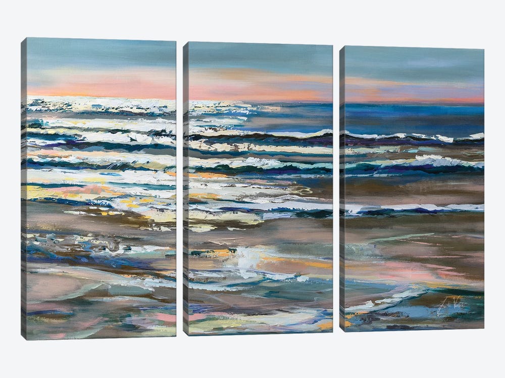 Shimmer by Jeanette Vertentes 3-piece Canvas Art