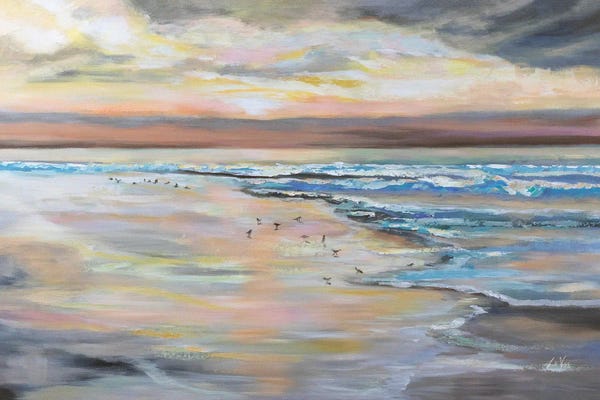 Pastel Impressionism: Morning Run by Jeanette Vertentes