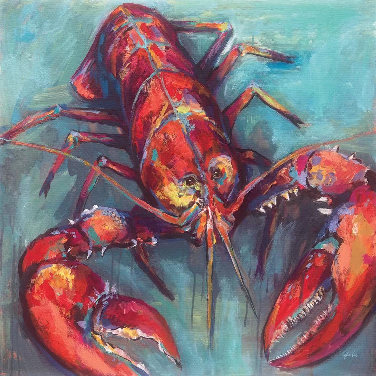 Lobster by Jeanette Vertentes wall art