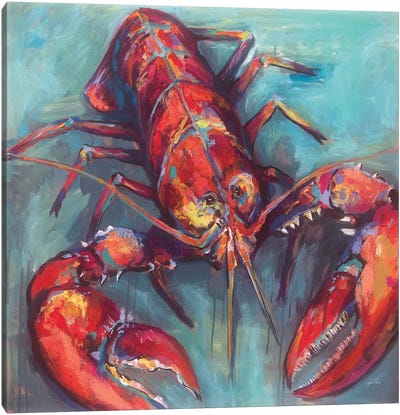 Lobster Canvas Art Print - Jeanette Vertentes