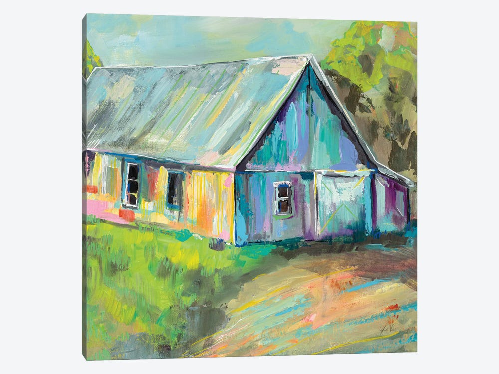 Going to the Country I by Jeanette Vertentes 1-piece Canvas Wall Art