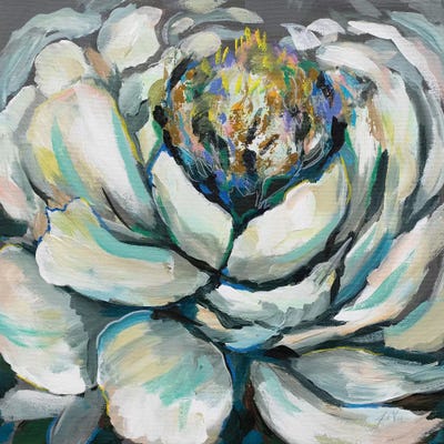 Bloom II by Jeanette Vertentes framed canvas print