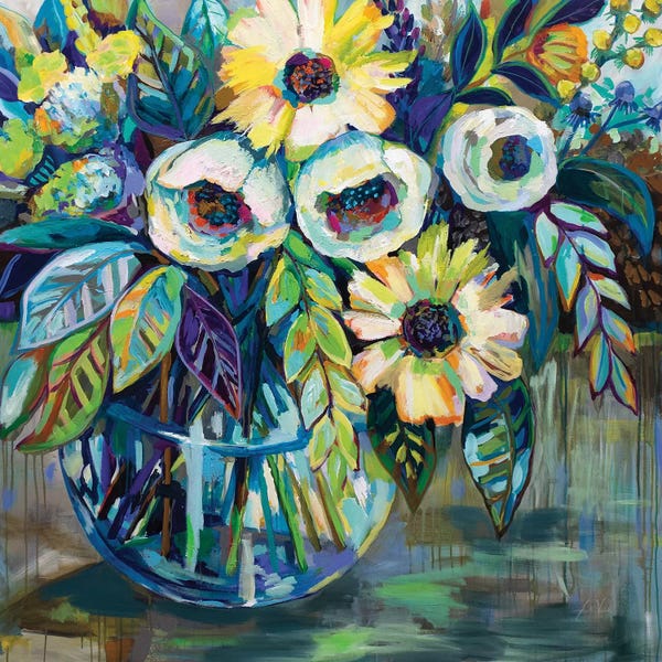 Contemporary Fine Art: Blue Light by Jeanette Vertentes