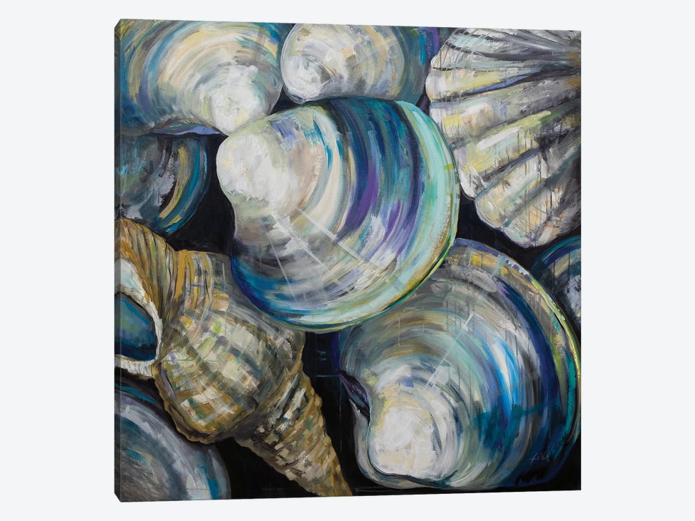 Key West Shells by Jeanette Vertentes 1-piece Art Print