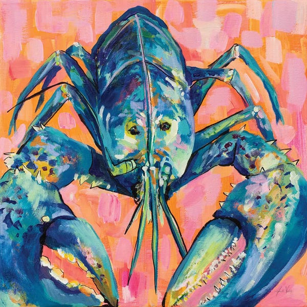 Lobsters: Lilly Lobster I by Jeanette Vertentes