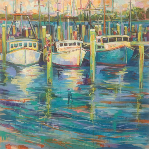 Sailboats: Trio by Jeanette Vertentes