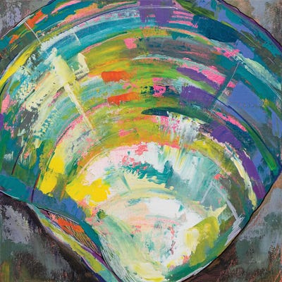 Lilly Quahog by Jeanette Vertentes framed wall art