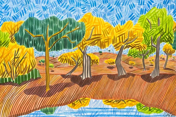 Stripes: Fields Of My Homeland by Javier Ortas