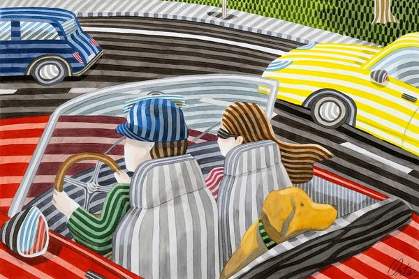 Fine Lines: Three On The Road by Javier Ortas