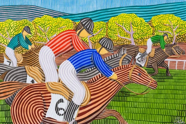 Stripes: Horse Race by Javier Ortas