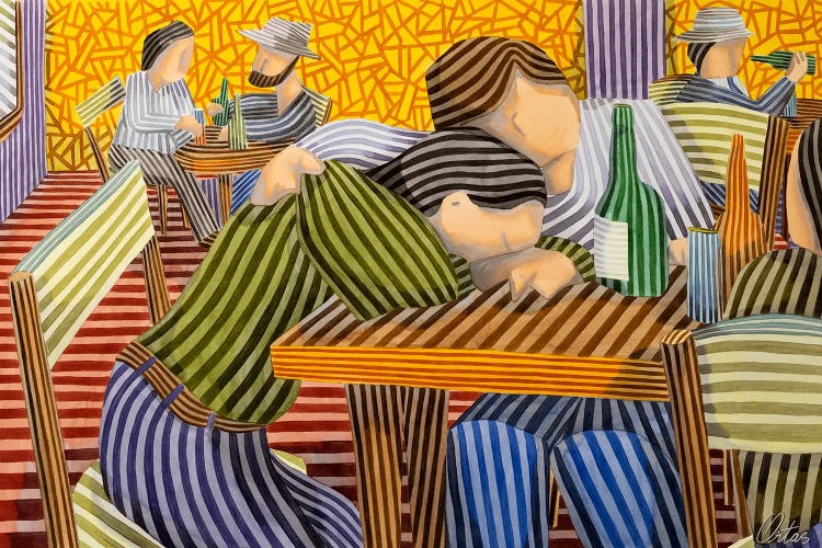 The Canteen by Javier Ortas wall art