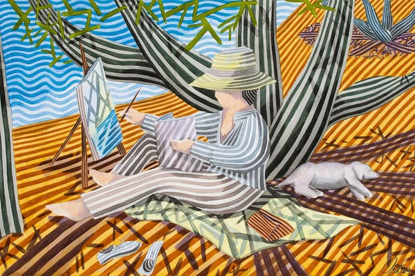 The Joy Of Life: A Plein Air Painter by Javier Ortas