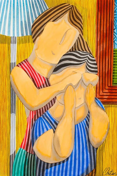 Stripes: A Couple by Javier Ortas