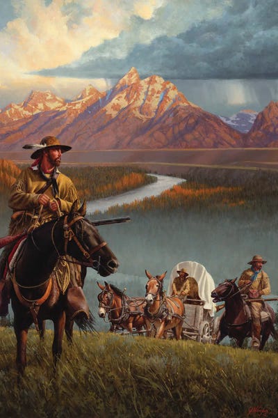 Home On The Range: Brigade Of The Mountain Men by Joe Velazquez