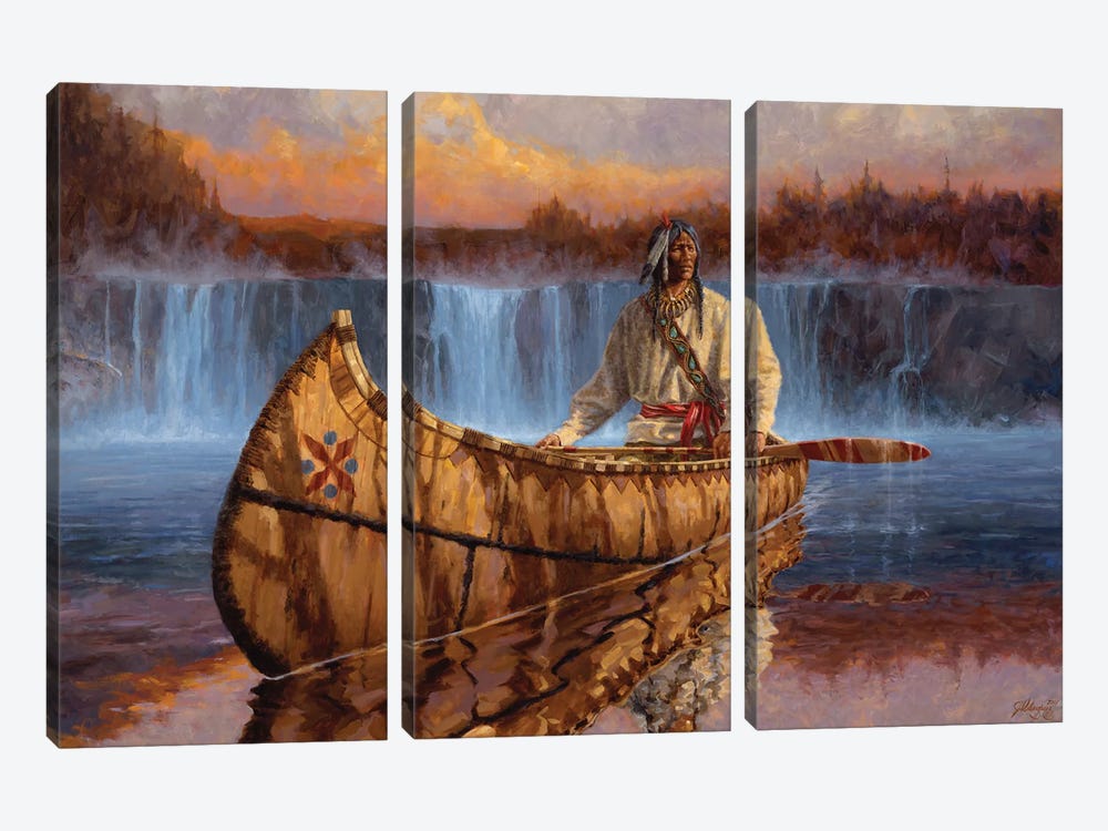 Healing Waters by Joe Velazquez 3-piece Canvas Artwork