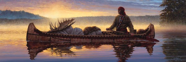 Canoes: Le Coureur Des Bois by Joe Velazquez
