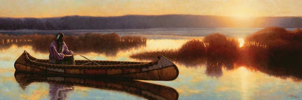 Native American Décor: Ojibwe Dawn by Joe Velazquez