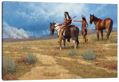 Renewal Canvas Art Print - Native American Décor