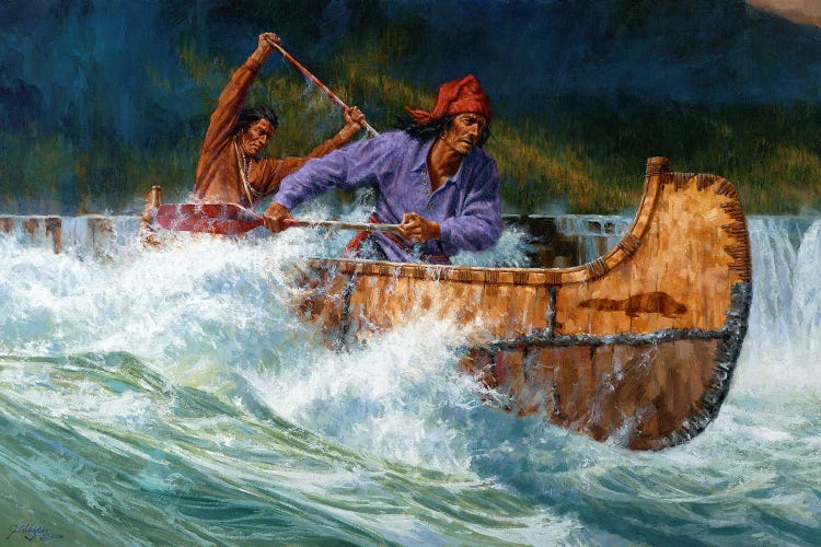Running The Chute by Joe Velazquez wall art