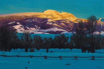 Sleeping Indian Mountain by Joe Velazquez multi panel art
