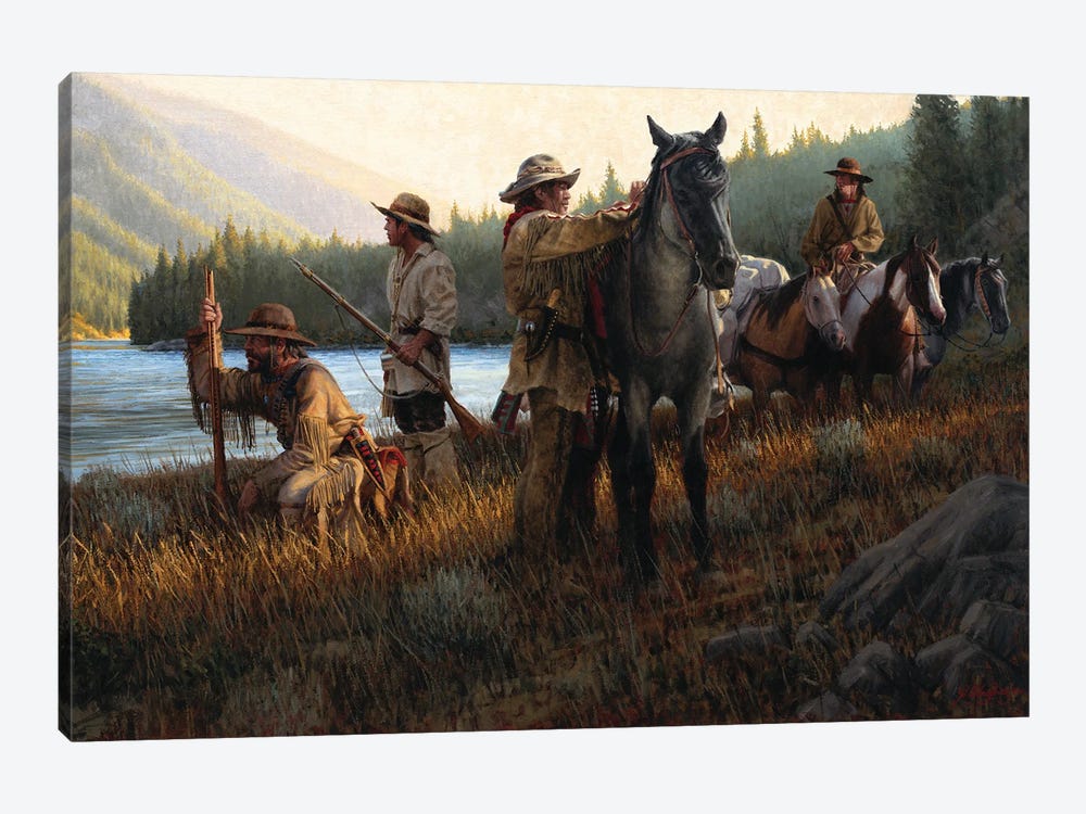 Snake River Expedition by Joe Velazquez 1-piece Canvas Art Print