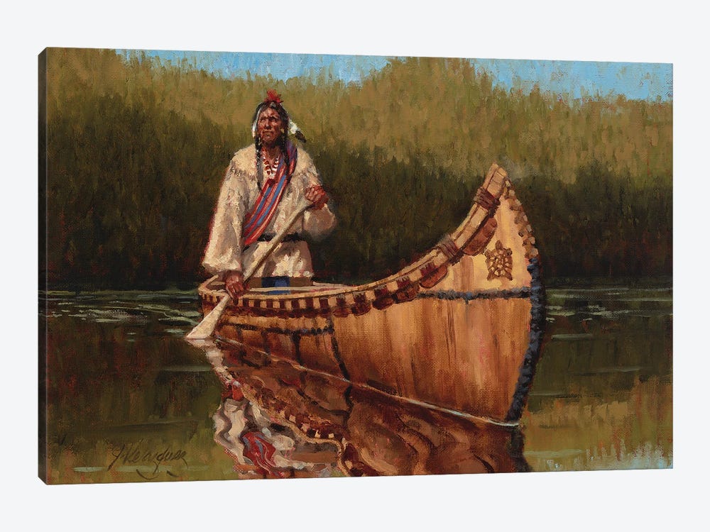The Ojibwe by Joe Velazquez 1-piece Canvas Print