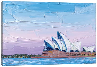Sydney Opera Hosue V Canvas Art Print - New South Wales