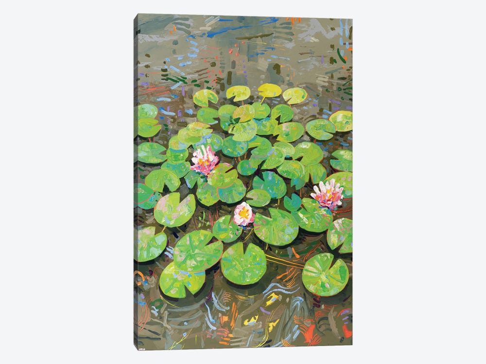 Tasman Lily Pond XLVI by Joseph Villanueva 1-piece Canvas Art Print