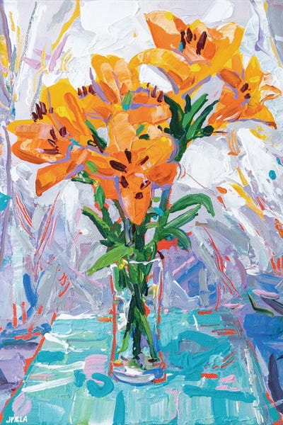 Joseph Villanueva: Tiger Lilies II by Joseph Villanueva