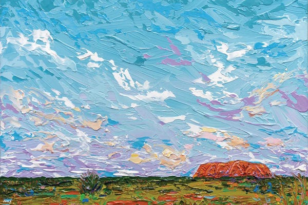 Joseph Villanueva: Uluru IV by Joseph Villanueva