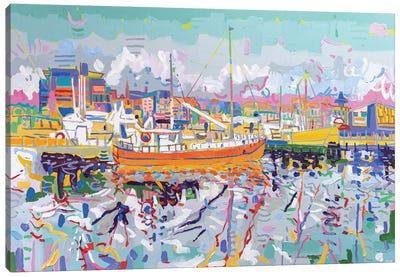 Victoria Dock VI Canvas Art Print - Joseph Villanueva