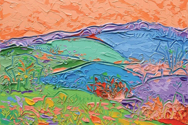 Joseph Villanueva: Colour Fields Landscape by Joseph Villanueva