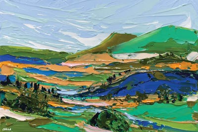 Fieldscape X by Joseph Villanueva canvas print