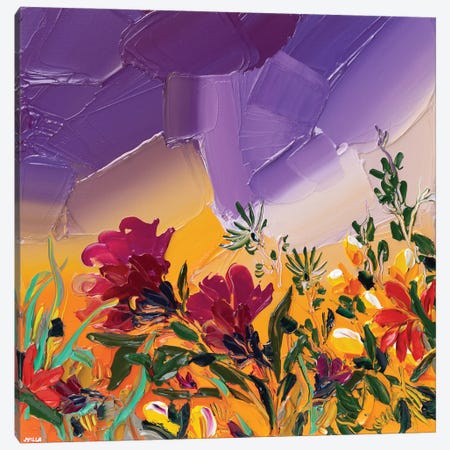 Floral Fantasy III Canvas Print #JVN24} by Joseph Villanueva Canvas Artwork