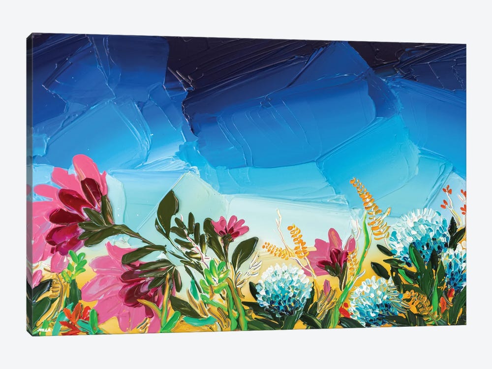 Floral Fantasy V by Joseph Villanueva 1-piece Canvas Art