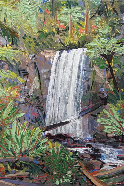 Hopetoun Falls by Joseph Villanueva framed wall art