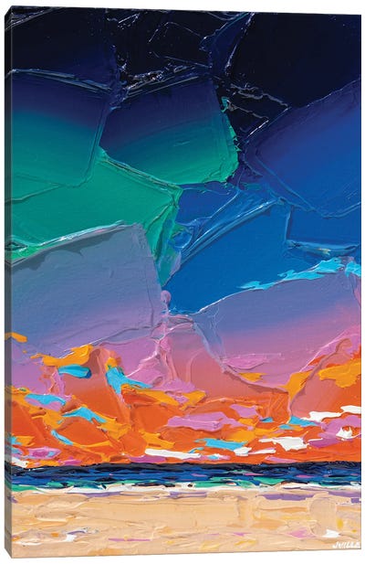 Iridescent Sky VI Canvas Art Print - Joseph Villanueva