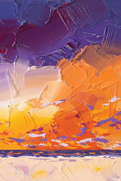 Iridescent Sky XII by Joseph Villanueva canvas print