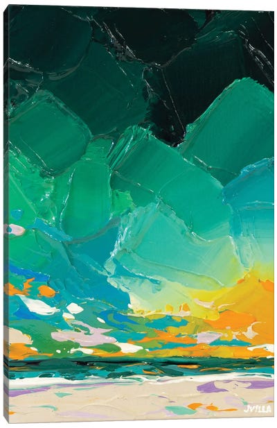 Iridescent Sky XXI Canvas Art Print - Big & Bold Abstracts