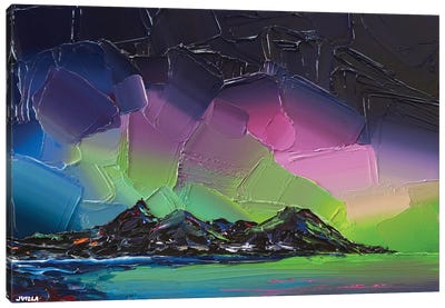 Iridescent Sky XVIII Canvas Art Print - Aurora Borealis Art
