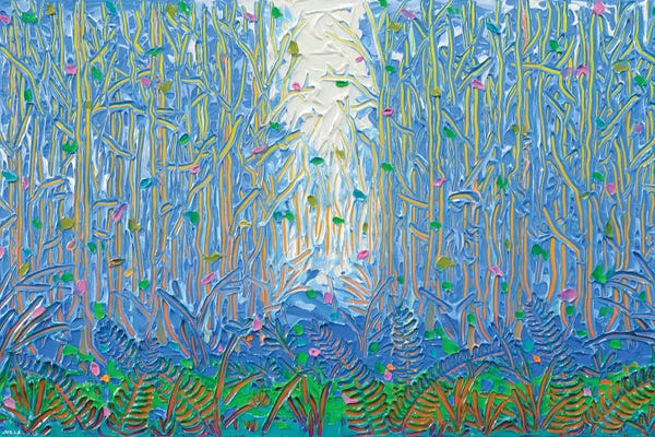 Joseph Villanueva: Light Through The Thicket XXVII by Joseph Villanueva