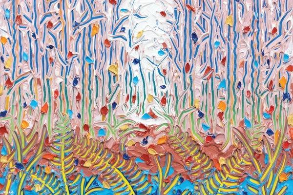 Joseph Villanueva: Light Through The Thicket XXXIX by Joseph Villanueva